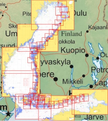 Sjkort Finland 2018 fr nedladdning till MarineNavigator