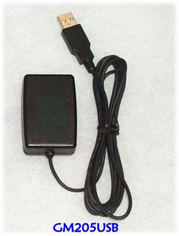 GPS GM205 USB anslutning